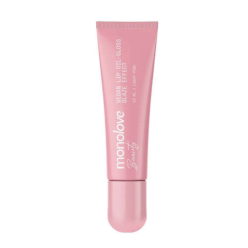 MONOLOVE BIO Масло-Блеск для губ VEGAN GLAZE EFFECT #1
