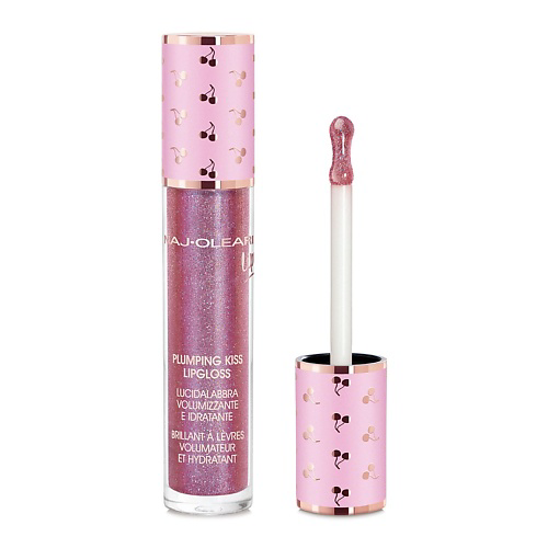 NAJ OLEARI Блеск для губ, придающий объем PLUMPING KISS LIP GLOSS #1