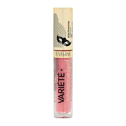 EVELINE Помада для губ жидкая матовая Variete Satin Matt Lip Liquid #1