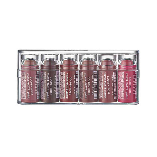 GOLDEN ROSE Помада VELVET MATTE Lipstick MIX #1
