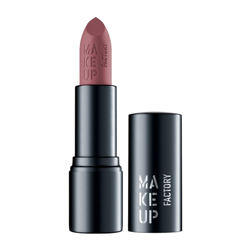 MAKE UP FACTORY Помада для губ матовая стойкая Velvet Mat #1