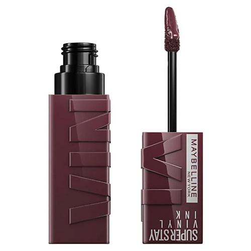 MAYBELLINE NEW YORK MAYBELLINE Жидкая стойкая помада Super Stay Vinyl Ink Liquid #1