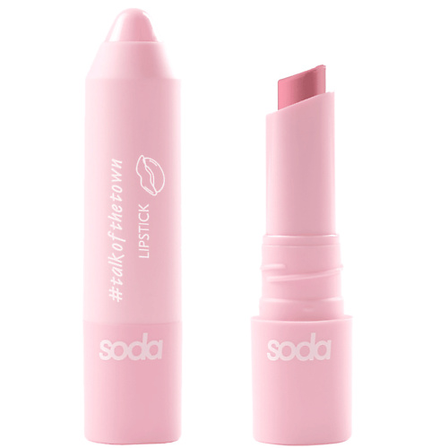 SODA LIPSTICK #talkofthetown Сатиновая помада в стике #1