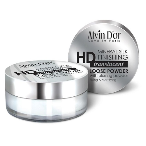 ALVIN D’OR Пудра рассыпчатая Mineral Silk Finishing #1