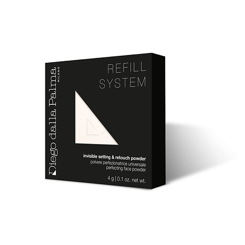 DIEGO DALLA PALMA MILANO Пудра для лица совершенствующая тон кожи Invisible Setting&Retouch Powder Refill System #1