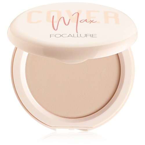 FOCALLURE Пудра для лица Covermax Two way cake Pressed Powder #1