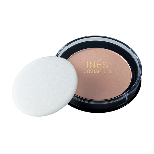 INÉS COSMETICS Пудра для лица компактная Soft Minerals #1