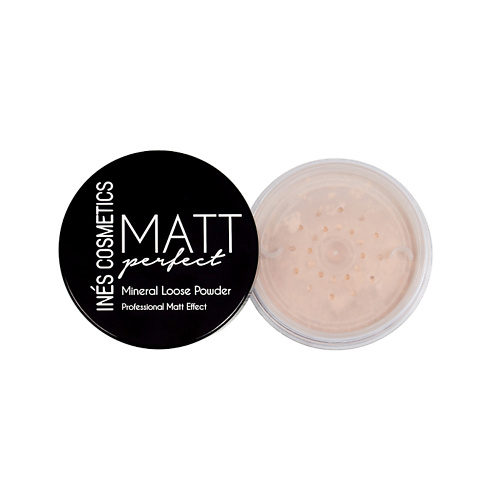 INÉS COSMETICS Пудра Matte perfect рассыпчатая #1