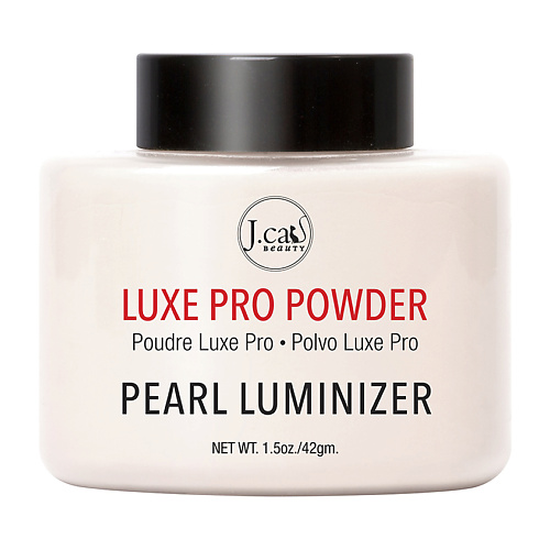 J. CAT BEAUTY Пудра для лица рассыпчатая Luxe Pro #1