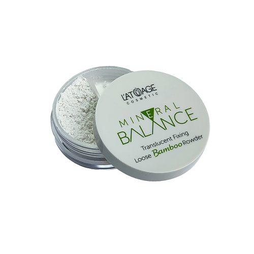 L'ATUAGE COSMETIC Пудра Рассыпчатая Минеральная бамбуковая MINERAL BALANCE #1