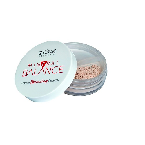 L'ATUAGE COSMETIC Пудра-бронзер Рассыпчатая Минеральная MINERAL BALANCE #1