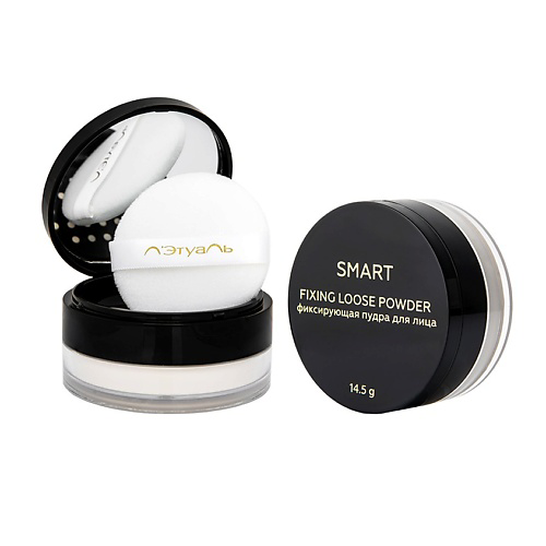 ЛЭТУАЛЬ Фиксирующая пудра для лица Smart Fixing Loose Powder #1
