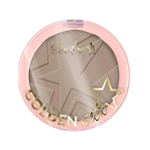LOVELY Пудра для лица Golden Glow New Edition 10 #1