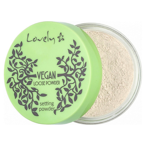 LOVELY Пудра для лица Vegan Loose Powder 7 #1