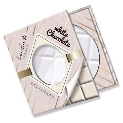 LOVELY Пудра для лица White Chocolate Rice Powder 9 #1