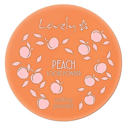 LOVELY Рассыпчатая фиксирующая пудра Peach Loose Powder 9 #1