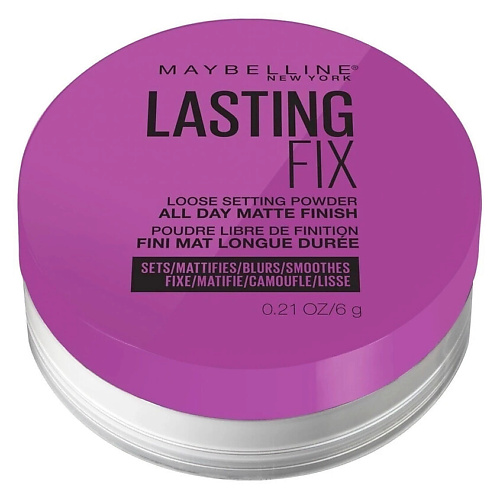 MAYBELLINE NEW YORK MAYBELLINE Рассыпчатая фиксирующая пудра Lasting Fix Loose Setting Powder 6 #1