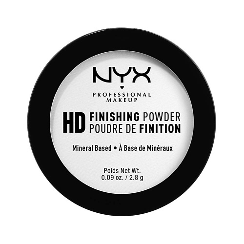 NYX Professional Makeup NYX PROFESSIONAL MAKEUP Фиксирующая пудра с минералами HD Finishing Powder в мини формате #1