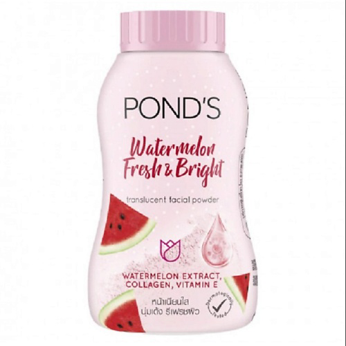 POND'S Полупрозрачная рассыпчатая пудра на основе арбузной формулы, коллагена и витамина Е #1