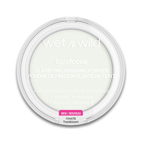 WET N WILD Компактная финишная пудра Bare Focus Clarifying Powder 6 #1