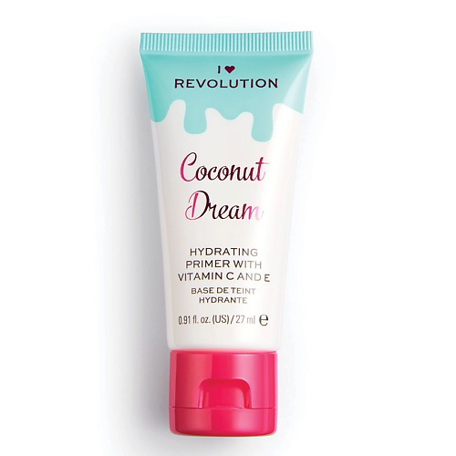 I HEART REVOLUTION Праймер увлажняющий Coconut Dream Hydrating Primer With Vitamin C And E 28 #1