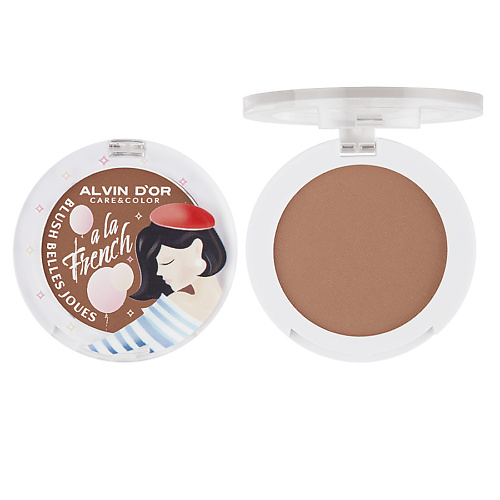 ALVIN D’OR Румяна для лица Blush belles joues A LA FRENCH #1