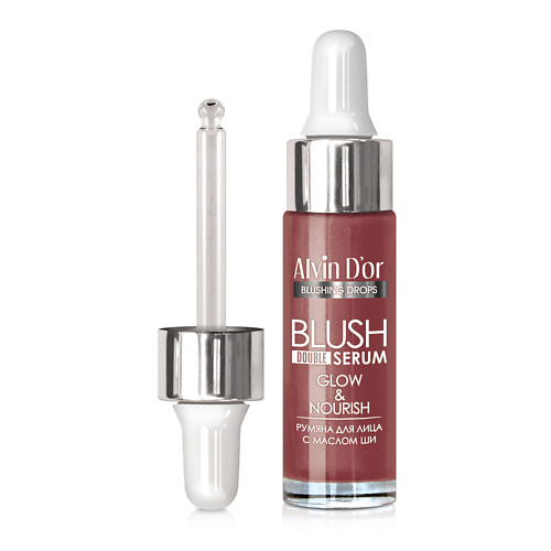 ALVIN D’OR Жидкие румяна Blush Double Serum #1