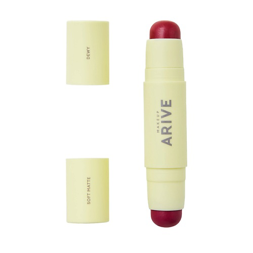 ARIVE MAKEUP Двойные румяна в стике Duo Blush Stick Soft Matte & Dewy #1