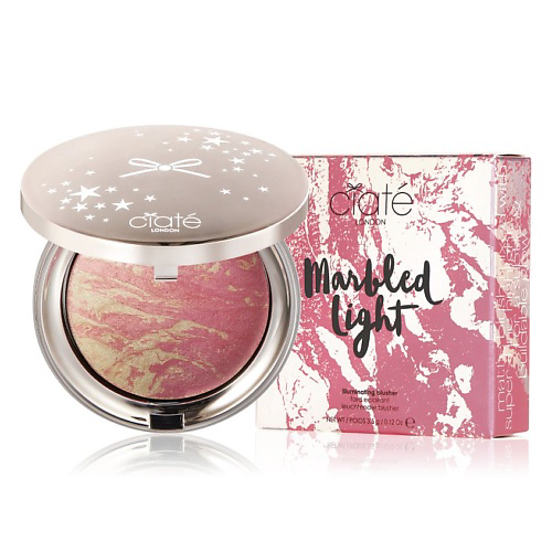 CIATE LONDON Подсвечивающие румяна для лица Marbled Light Breeze #1
