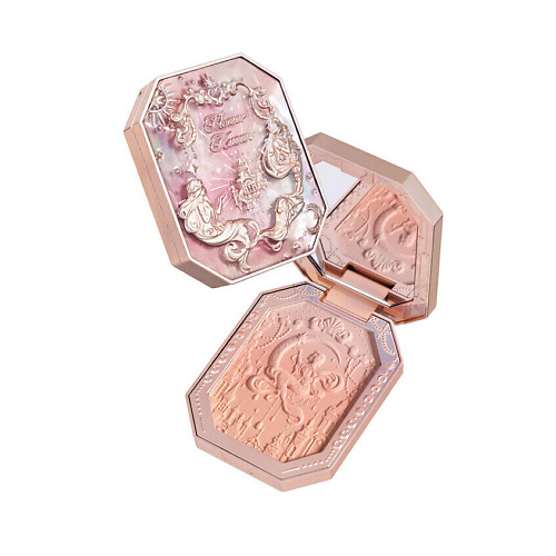 FLOWER KNOWS Компактные сияющие румяна Moonlight Mermaid Jewelry Blush #1