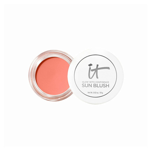 IT COSMETICS Кремовые румяна-бронзатор Glow With Confidence Sun Blush #1