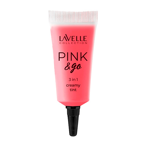LAVELLE COLLECTION Кремовый тинт PINK & GO для щек, губ и глаз #1