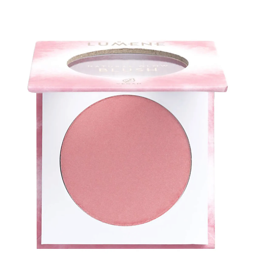 LUMENE Компактные румяна  Natural Glow Blush #1