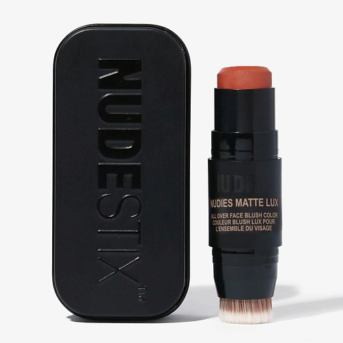 NUDESTIX Универсальные кремовые румяна-стик Nudies Matte Lux с матовым финишем #1