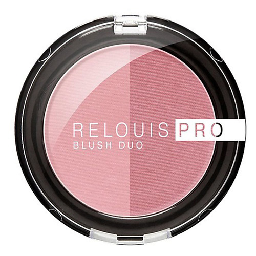 RELOUIS Румяна для лица BLUSH DUO компактные #1