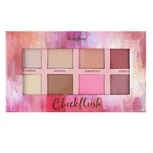 RUBY ROSE Палетка румян Cheek Blush #1