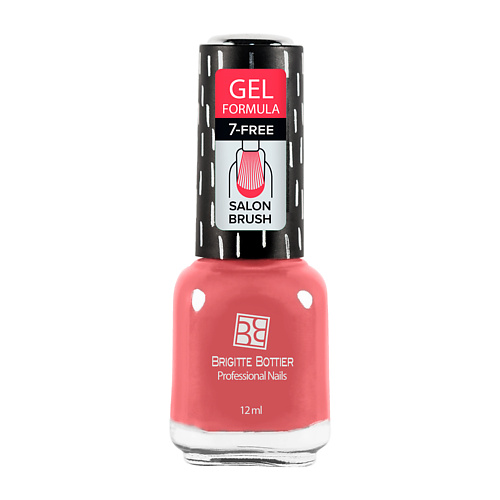 BRIGITTE BOTTIER Лак для ногтей GEL FORMULA тон 01 прозрачный #1
