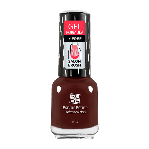 BRIGITTE BOTTIER Лак для ногтей GEL FORMULA тон 01 прозрачный 10 #1