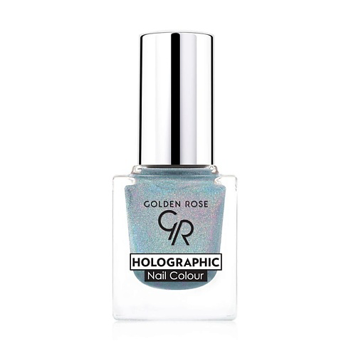 GOLDEN ROSE Лак для ногтей HolographiC Nail Colour #1