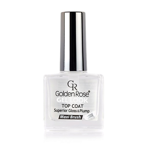 GOLDEN ROSE Лак Gel Look Top Coat Верхнее покрытие 10 #1