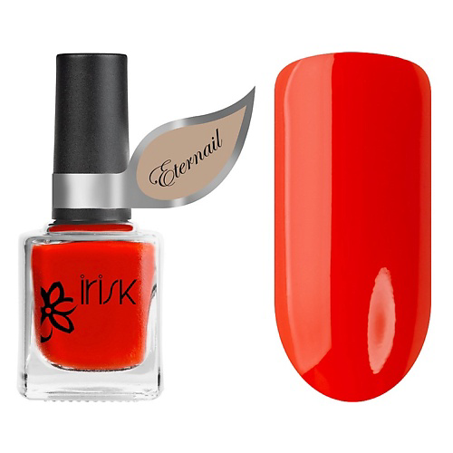 IRISK Лак на гелевой основе Eternail mini Lady in Red #1