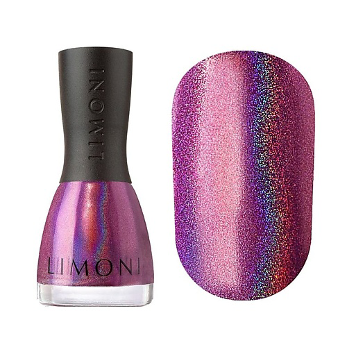 LIMONI Лак для ногтей 3D эффект Megashine PRIZM holographic #1
