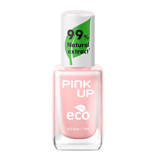 PINK UP Лак для ногтей ECO с натуральными ингредиентами #1