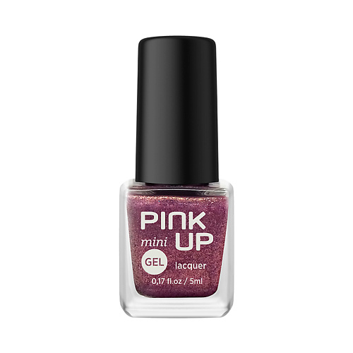 PINK UP Лак для ногтей MINI GEL с эффектом геля #1