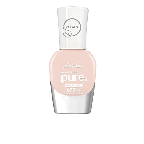 SALLY HANSEN Лак для ногтей Good. Kind. Pure. Demi Matte 10 #1