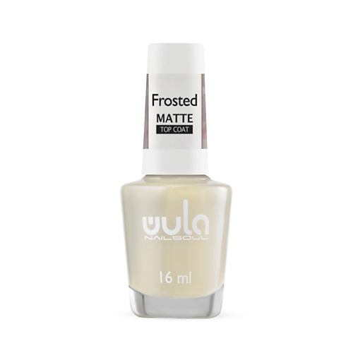 WULA NAILSOUL Верхнее матовое покрытие для ногтей Frosted Matte Top Coat #1