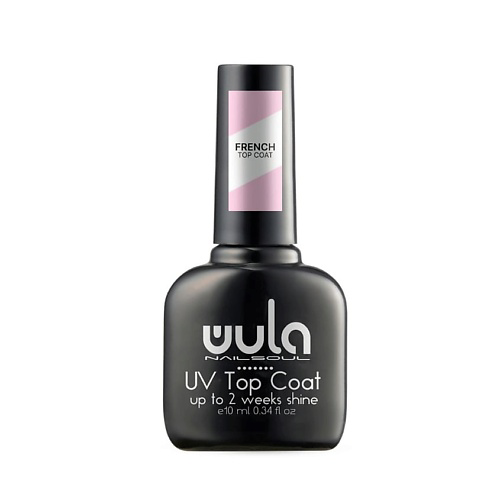 WULA NAILSOUL Верхнее покрытие с оптическим отбеливателем French top coat #1