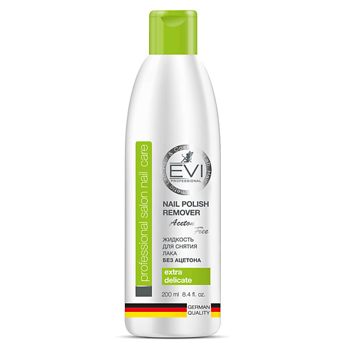 EVI PROFESSIONAL Жидкость для снятия лака без ацетона Professional Salon Nail Care Nail Polish Remover 200 #1