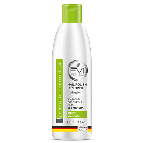 EVI PROFESSIONAL Жидкость для снятия лака без ацетона Professional Salon Nail Care Nail Polish Remover 250 #1