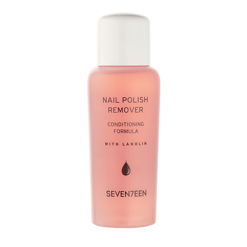 SEVEN7EEN Средство для снятия лака с ланолином NAIL POLISH REMOVER CONDITIONING FORMULA 100 #1